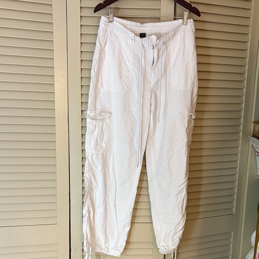 Wild Fable White Cargo Pants for Men